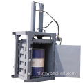 Verticale hydraulische kartonnen balende persmachine semi automatisch afvalpapier hydraulische balermachine
